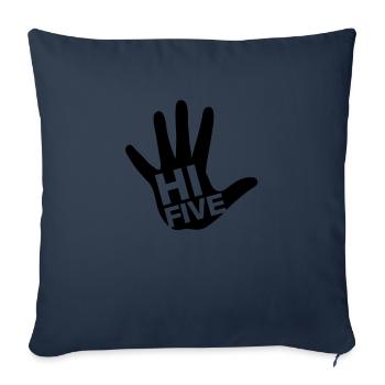 high_five_1__f1 - Sofakissenbezug 45 x 45 cm - Navy - Vorne
