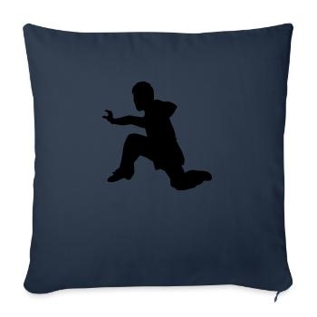 kung fu - Sofakissenbezug 45 x 45 cm - Navy - Vorne