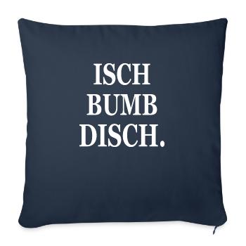 Mannheim Monnem Mannheimat - Sofa pillowcase 17,3'' x 17,3'' (45 x 45 cm) - navy - Front