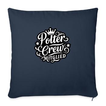 Polter Crew - Sofakissenbezug 45 x 45 cm - Navy - Vorne