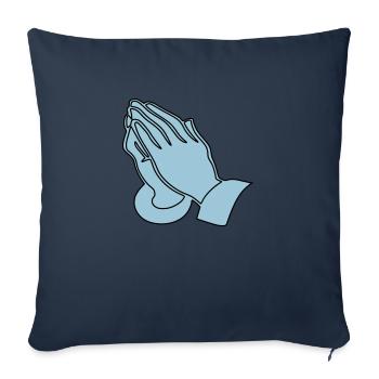 Christianity Collection - Sofa pillowcase 17,3'' x 17,3'' (45 x 45 cm) - navy - Front
