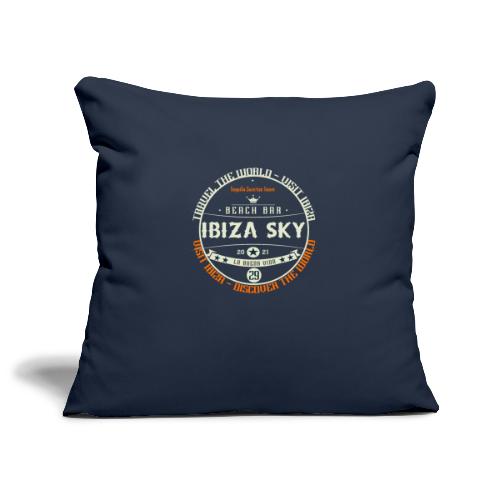 IBIZA SKY Beach Bar 29 - Travel The World - Button - Sofakissenbezug 45 x 45 cm