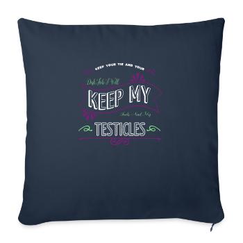 Outils mécaniciens d’aéronefs Idée cadeau vêtements de baseball - Housse de coussin décorative 45 x 45 cm - bleu marine - Devant
