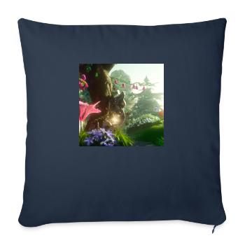 Magischer Wald - Sofakissenbezug 45 x 45 cm - Navy - Vorne