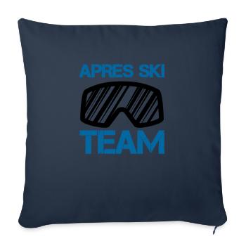 Après Ski Team - Sofa pillowcase 17,3'' x 17,3'' (45 x 45 cm) - navy - Front