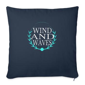 breaking barriers birthday - Sofa pillowcase 17,3'' x 17,3'' (45 x 45 cm) - navy - Front