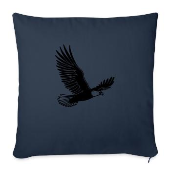 Adler - Sofakissenbezug 45 x 45 cm - Navy - Vorne