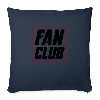 Fan Club - Sofakissenbezug 45 x 45 cm - Navy - Vorne