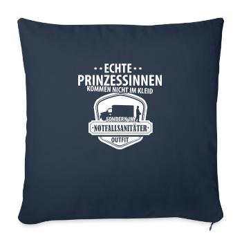 Notfallsanitäter - Sofakissenbezug 45 x 45 cm - Navy - Vorne
