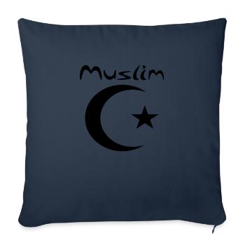 muslim - Sofakissenbezug 45 x 45 cm - Navy - Vorne