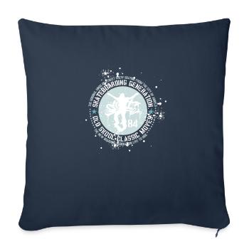 bmx champion NEW 3 - Housse de coussin décorative 45 x 45 cm - bleu marine - Devant
