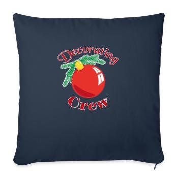 Decorating crew - Sofakissenbezug 45 x 45 cm - Navy - Vorne