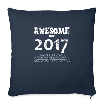 2017 - Legendary 7th Anniversary - Sofa pillowcase 17,3'' x 17,3'' (45 x 45 cm) - navy - Front