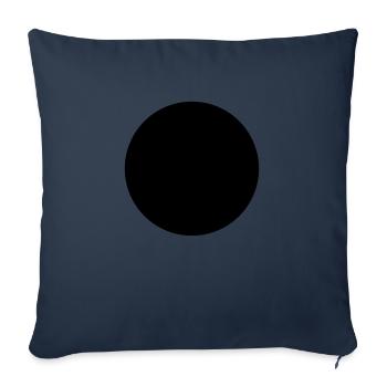 Kreis - Sofakissenbezug 45 x 45 cm - Navy - Vorne