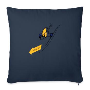 Apres ski - Sofakissenbezug 45 x 45 cm - Navy - Vorne