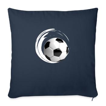 fußball Tor Deutschland Meister bayern ball fußbal - Sofakissenbezug 45 x 45 cm - Navy - Vorne