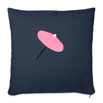 Schirm - Sofakissenbezug 45 x 45 cm - Navy - Vorne