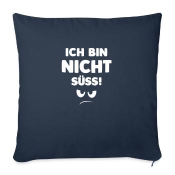 süss - Sofakissenbezug 45 x 45 cm - Navy - Vorne