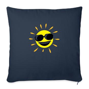 Sun Summer - Sofakissenbezug 45 x 45 cm - Navy - Vorne