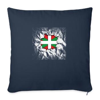 Baskische Land-Design 36 - Sofakissenbezug 45 x 45 cm - Navy - Vorne