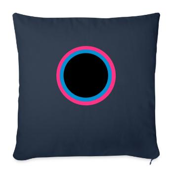 Kreis - Sofakissenbezug 45 x 45 cm - Navy - Vorne