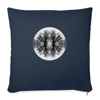 Tree - Sofakissenbezug 45 x 45 cm - Navy - Vorne