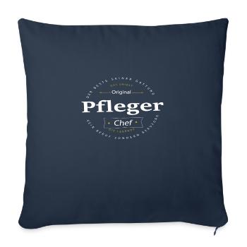 Beruf Pfleger - Sofakissenbezug 45 x 45 cm - Navy - Vorne