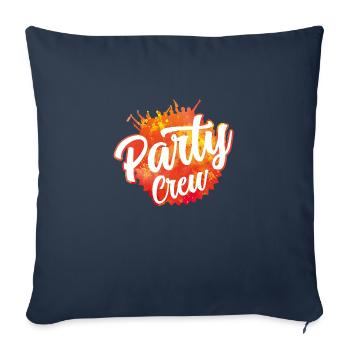 party crew colors - Sofakissenbezug 45 x 45 cm - Navy - Vorne