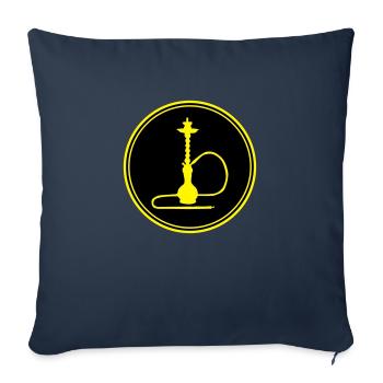 shisha icon - Sofakissenbezug 45 x 45 cm - Navy - Vorne