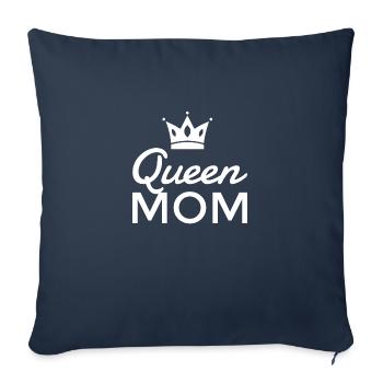 Queen Mom - Sofakissenbezug 45 x 45 cm - Navy - Vorne