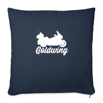Goldwing Gift Gift Idea - Sofa pillowcase 17,3'' x 17,3'' (45 x 45 cm) - navy - Front