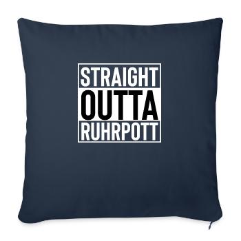 Ruhrpott - Sofakissenbezug 45 x 45 cm - Navy - Vorne