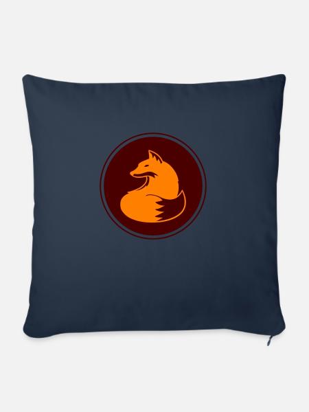 Fox - Sofakissenbezug 45 x 45 cm - Navy