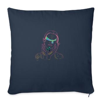 be gentle - Sofakissenbezug 45 x 45 cm - Navy - Vorne
