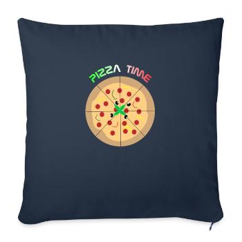 PIZZA ITALIEN - Sofakissenbezug 45 x 45 cm - Navy - Vorne