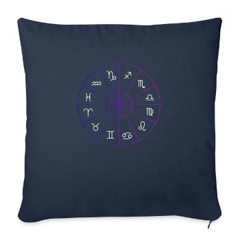Sternzeichen - Sofakissenbezug 45 x 45 cm - Navy - Vorne
