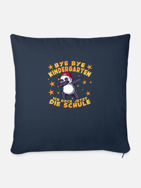 DabbingPanda Kopie - Sofakissenbezug 45 x 45 cm - Navy