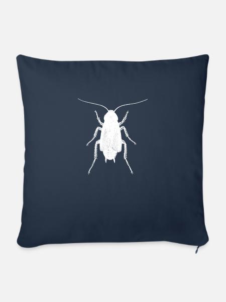 Schabe - Sofakissenbezug 45 x 45 cm - Navy