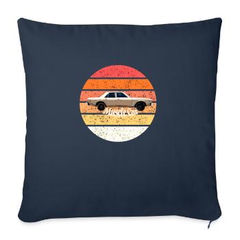 Muscle-Car - Sofakissenbezug 45 x 45 cm - Navy - Vorne