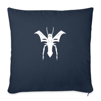 Flying spider - Sofa pillowcase 17,3'' x 17,3'' (45 x 45 cm) - navy - Front