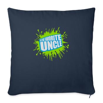 at The Favorite Uncle - Sofa pillowcase 17,3'' x 17,3'' (45 x 45 cm) - navy - Front