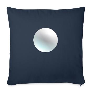 Der Planet Pluto - Sofakissenbezug 45 x 45 cm - Navy - Vorne