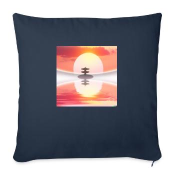 JD Star Artwork No.3 - Sofakissenbezug 45 x 45 cm - Navy - Vorne