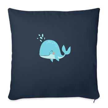 sweet choice - Sofa pillowcase 17,3'' x 17,3'' (45 x 45 cm) - navy - Front