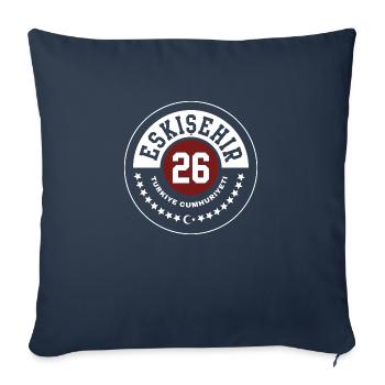 Eskisehir - Sofakissenbezug 45 x 45 cm - Navy - Vorne