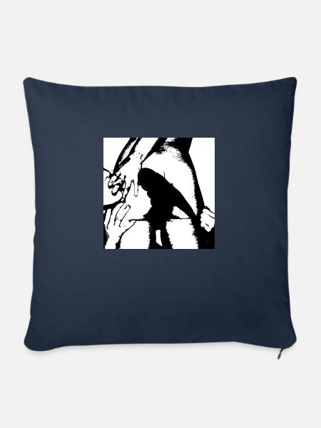 ZIGARREN - Sofakissenbezug 45 x 45 cm - Navy