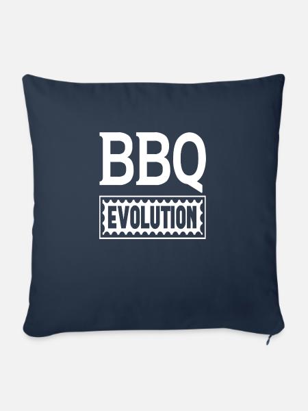 BBQ Evolution - Sofakissenbezug 45 x 45 cm - Navy