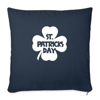St. Patrick`s Day - Sofakissenbezug 45 x 45 cm - Navy - Vorne