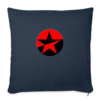 Anarchy - Sofa pillowcase 17,3'' x 17,3'' (45 x 45 cm) - navy - Front