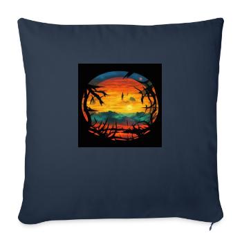 summer - Sofakissenbezug 45 x 45 cm - Navy - Vorne